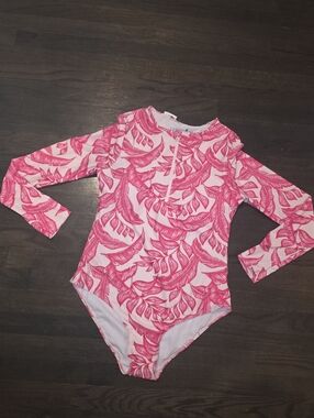 Caribbean Joe Long Sleeve Swim Suit